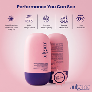 Aulgaria Ultra fluid Sunscreen SPF 50, PA+++
